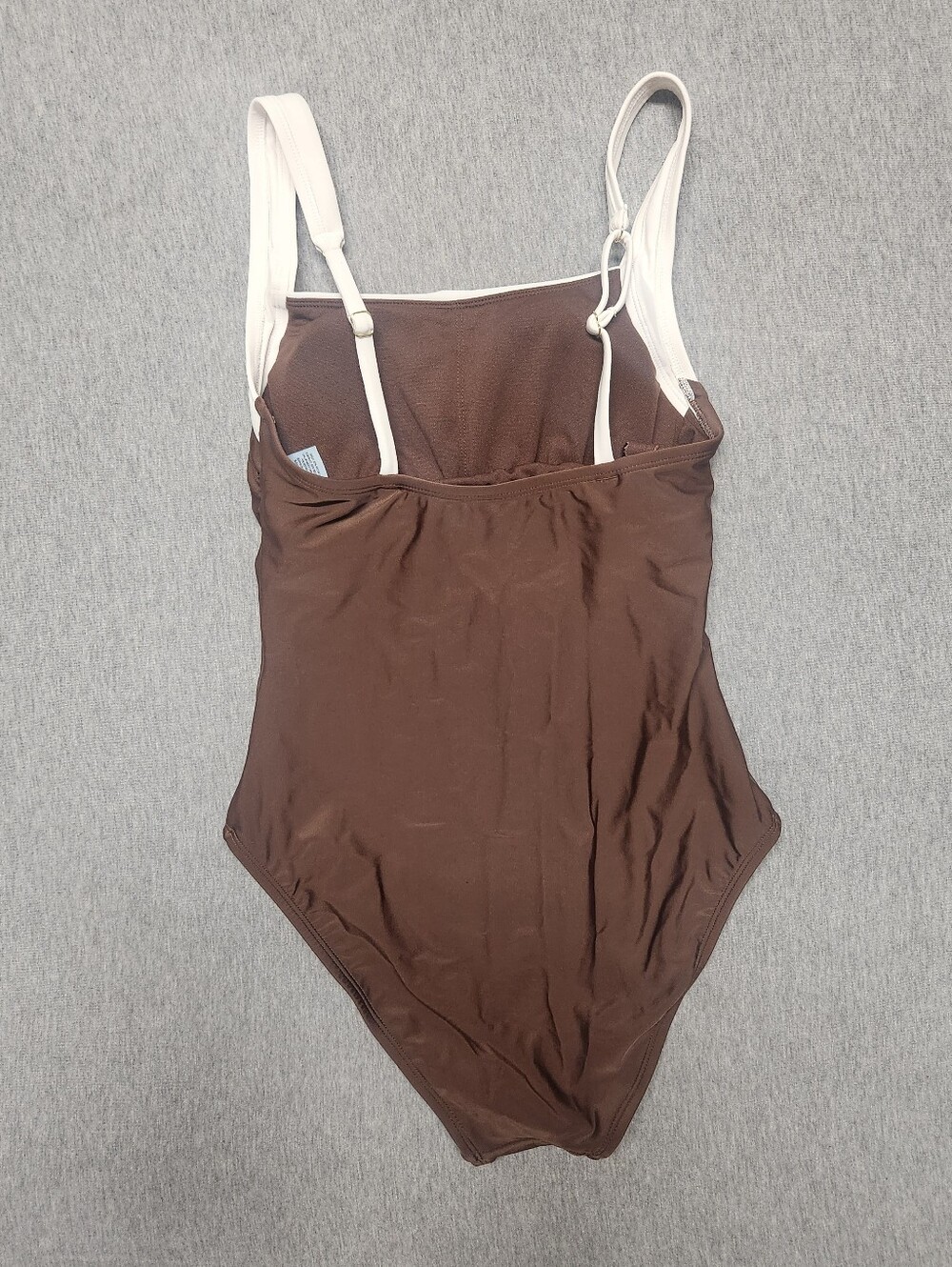 Shade & Shore Women’s Binding Scoop‑Neck Full‑Coverage One‑Piece Swimsuit – (S) - Picture 2 of 2